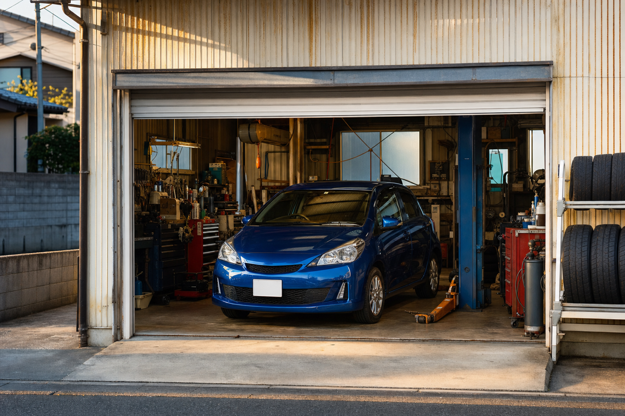 自動車整備・点検のイメージ